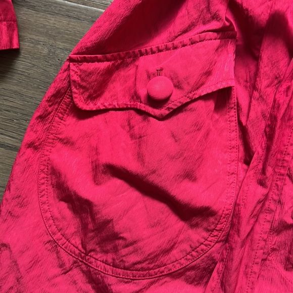 🔥paul Costelloe🔥 | Vintage hot pink trench coat - Picture 3 of 15